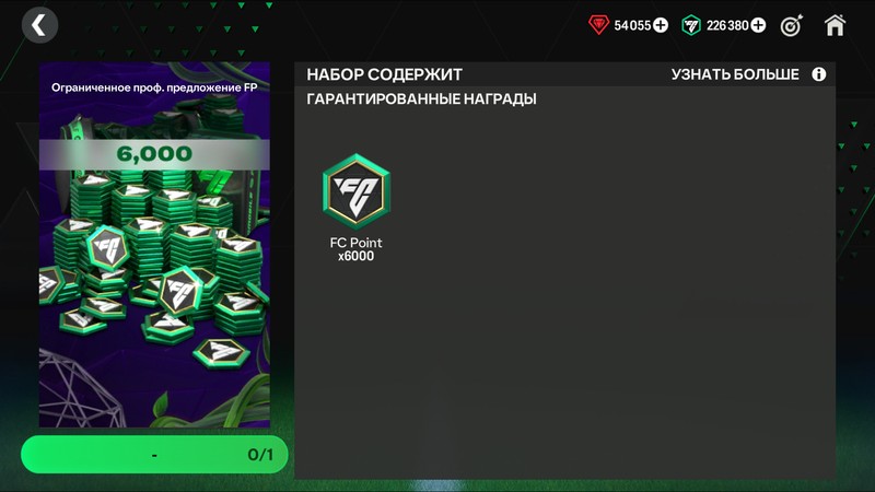 6000 FC Points